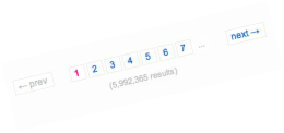 A pagination component