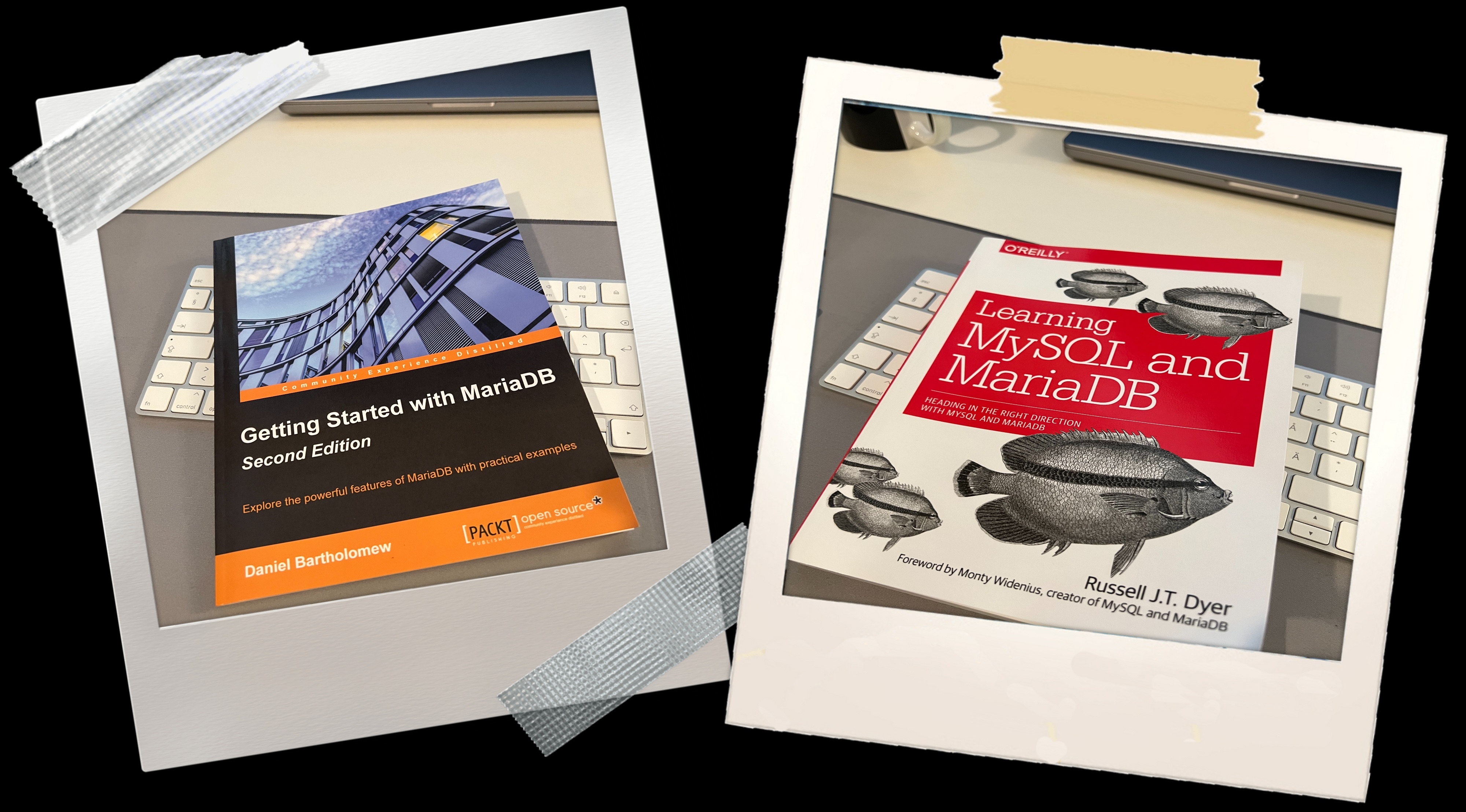 Mis libros favoritos sobre MariaDB